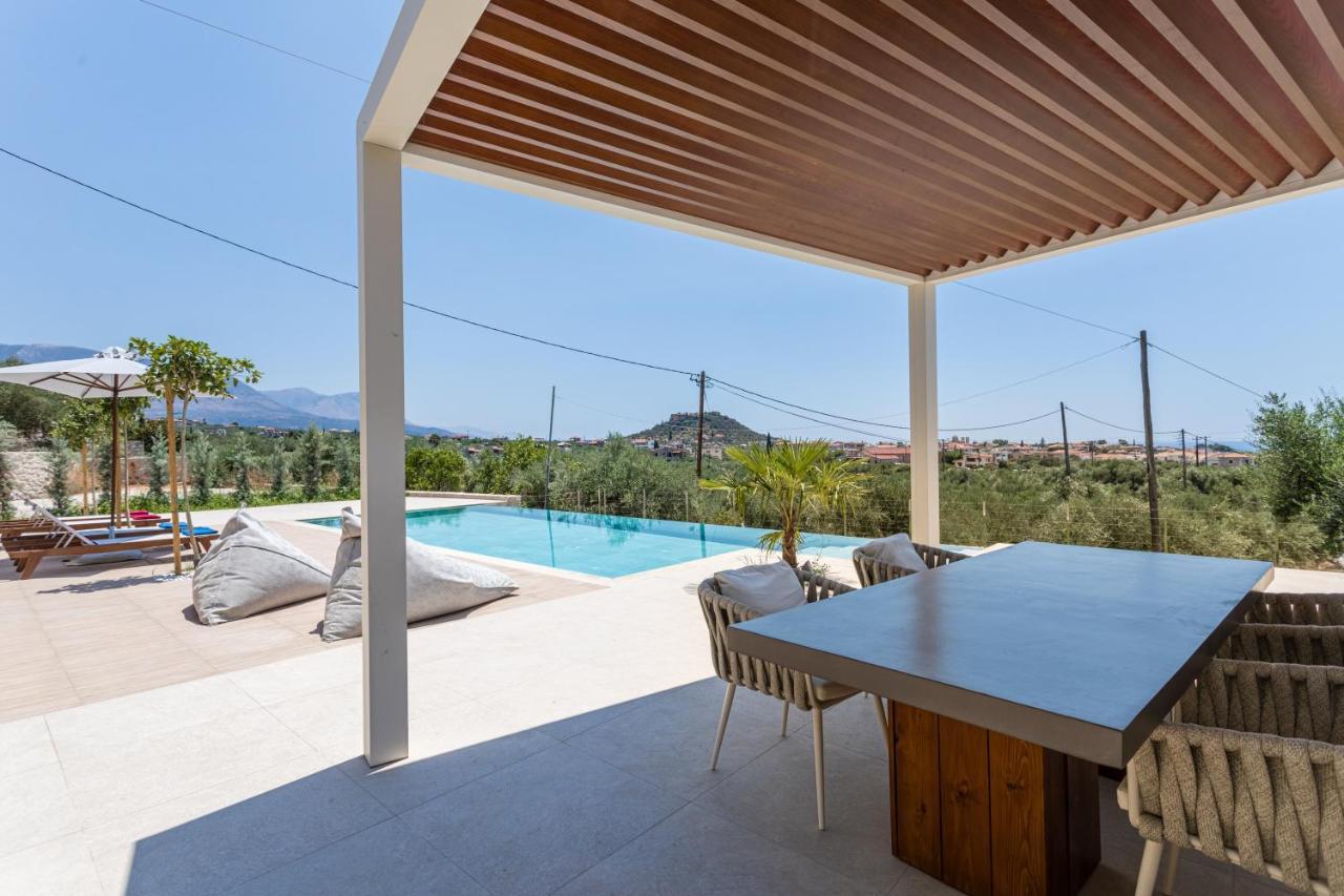 Manitennisvillas Stoúpa Exteriér fotografie