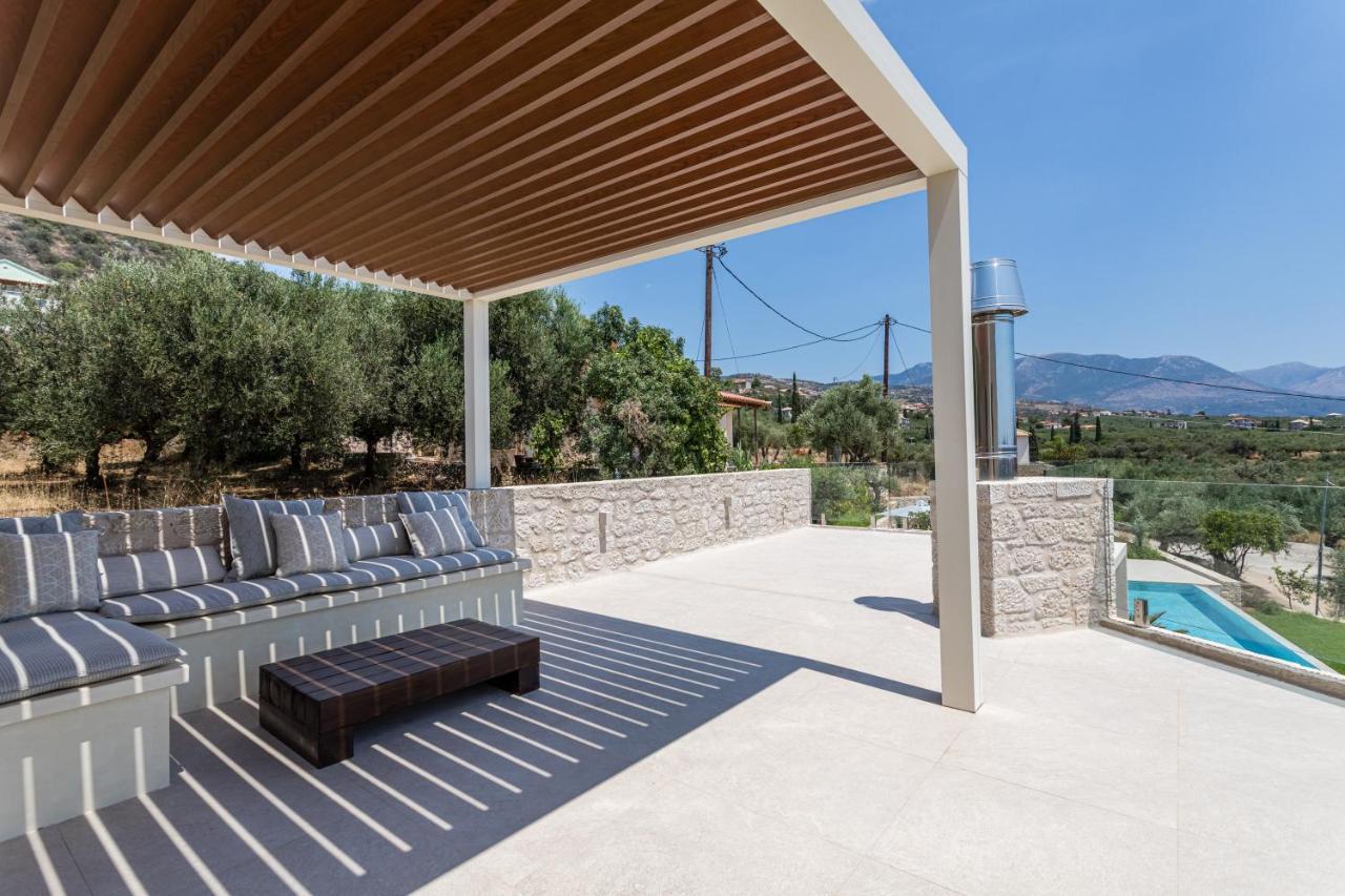 Manitennisvillas Stoúpa Exteriér fotografie